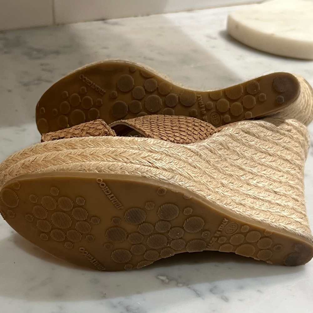 Jimmy Choo wedges. Excellent used condition.